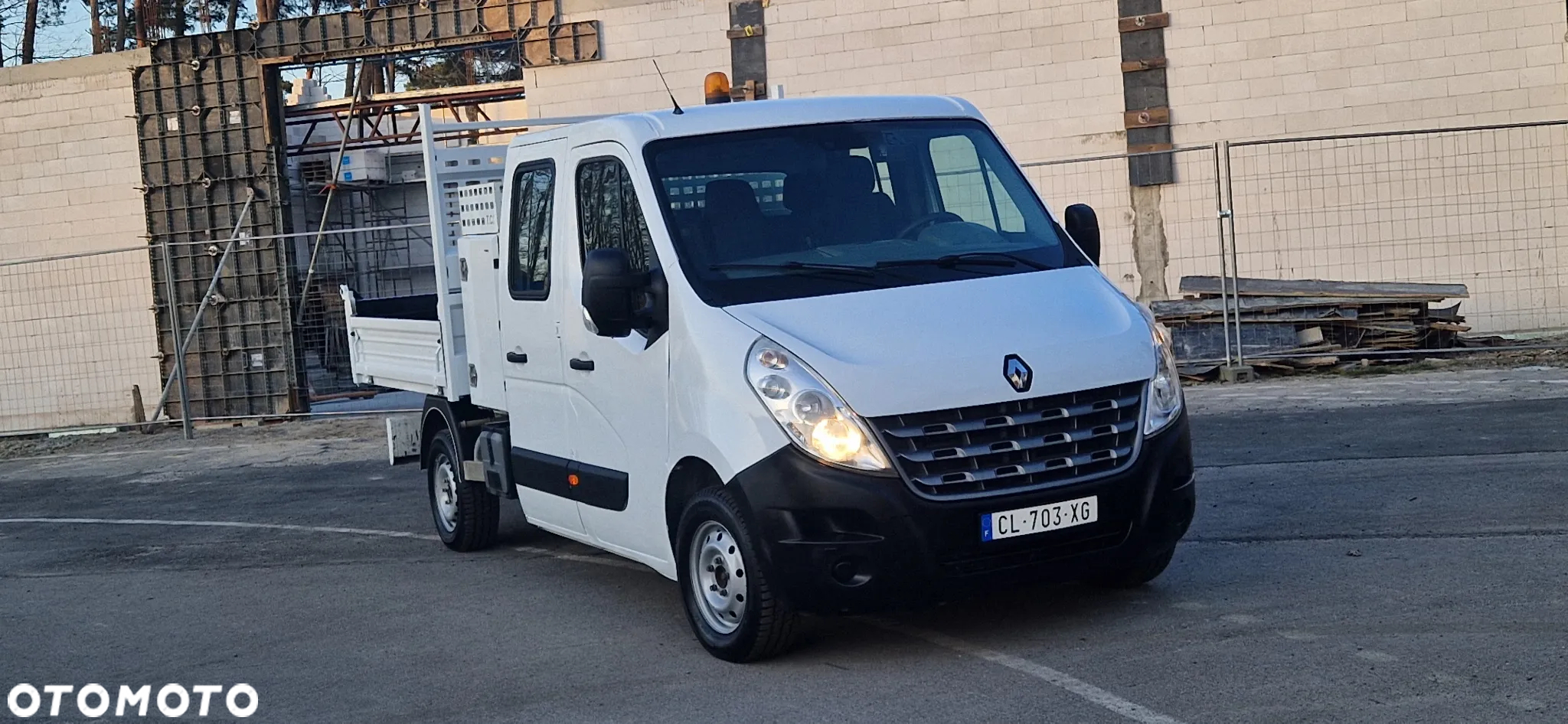 Renault MASTER KIPER BRYGADÓWKA 7 OSÓB KLIMA SKRZYN KJA DYSTRYBUTOR PALIWA NOWE OPONY - 2