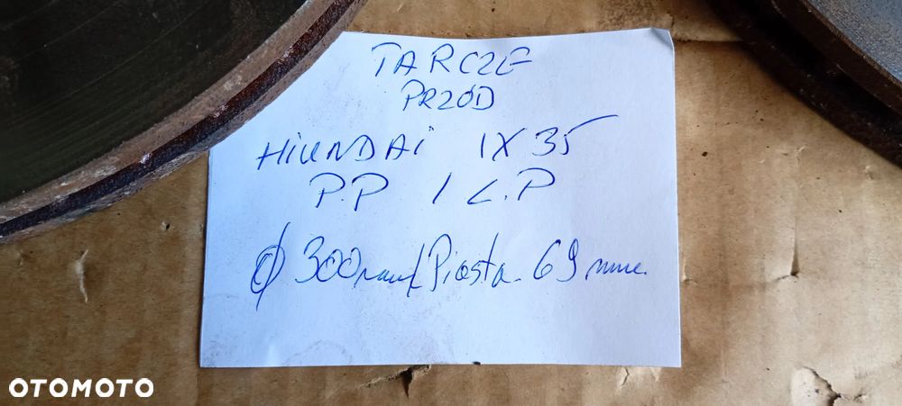Tarcze hamulcowe przód przednie Hyundai ix35 2.0 CRDI - 10