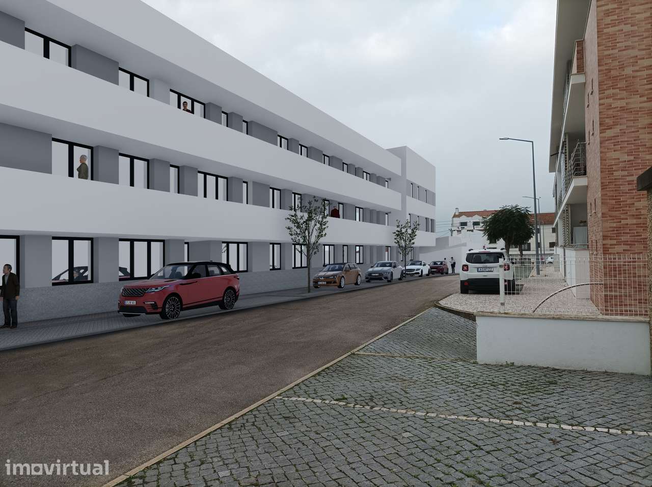 Terreno com Projecto para Prédio de Habitação - Grande imagem: 3/7