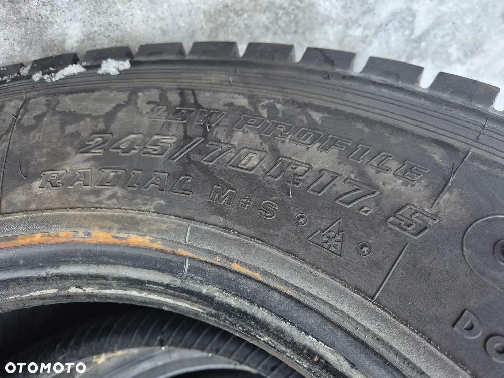 OPONA KOŁO BRIDGESTONE 245 70 R 17,5 2017 ROK 2X 9mm , 2X 7mm komplet 4 szt. - 6