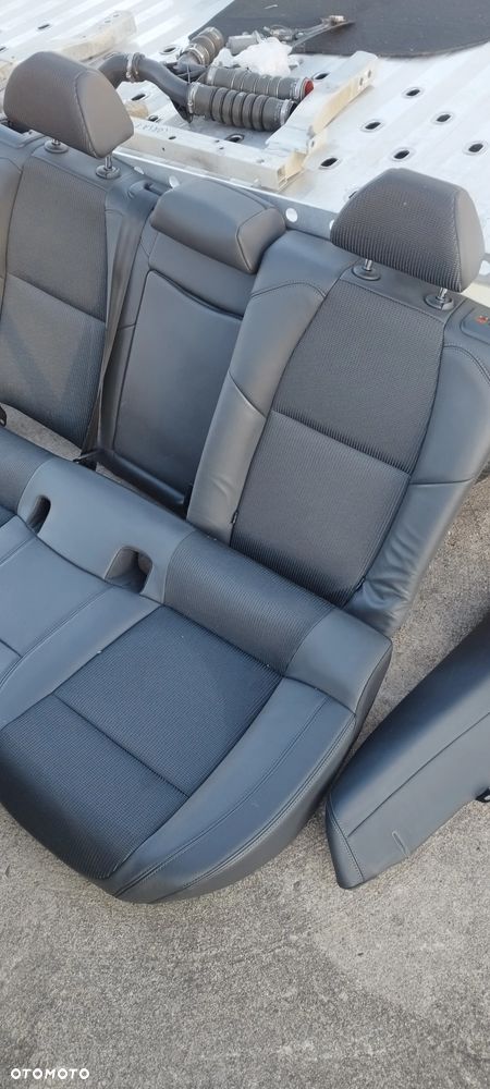 Peugeot 508 I lift sedan Fotele Kanapa pół skóra kpl. - 5