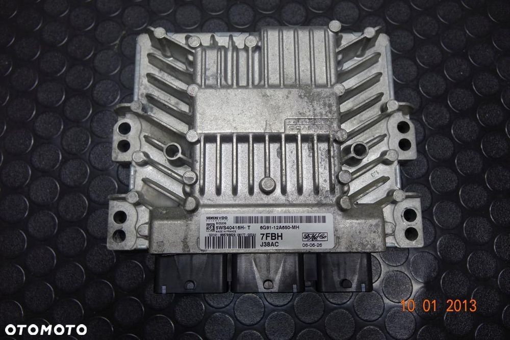 STEROWNIK SILNIKA KOMPUTER 7FBH FORD S-MAX I 2.0 TDCI 6G91-12A650-MH - 3