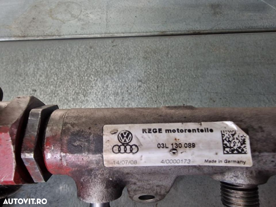 Rampa injectoare Vw Passat b6,CC,audi Q5,skoda motor 2 0tdi ,CBAB - 2