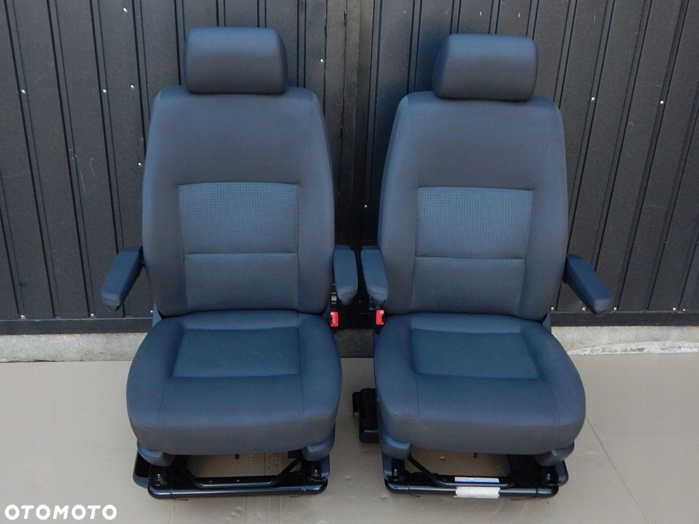 VW T5 T6 MULTIVAN KAMPER fotel OBROTOWY kierowcy pasażera prawy lewy przód - 2