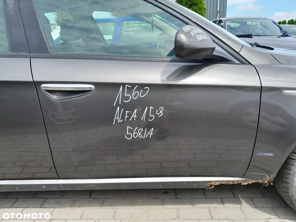 Alfa Romeo 159 Drzwi Prawe Przednie Prawy Przód Kolor: 568/A - 1