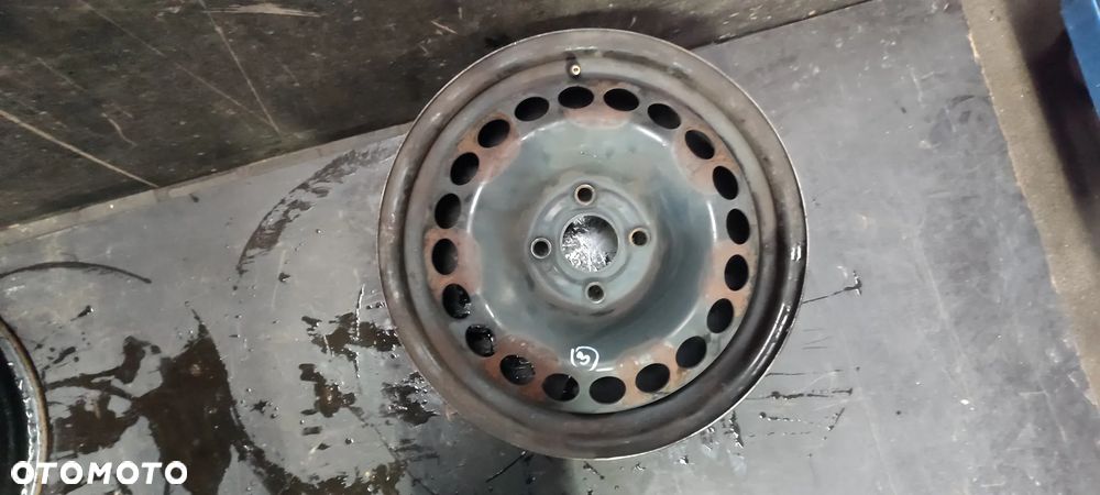 FELGI STALOWE 4x100 6Jx15 CALI ET39  OPEL CORSA ASTRA Komplet - 4