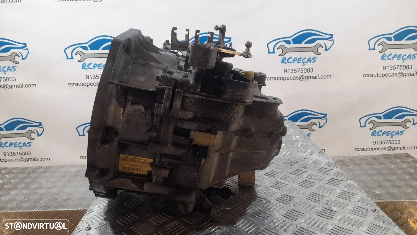 CAIXA VELOCIDADES MANUAL MINI COOPER R57 CABRIO 1.6i 16V 120CV N12B16AA N12B16A CHB 0130949CHB GS655BG R55 CLUBMAN R56 - 1