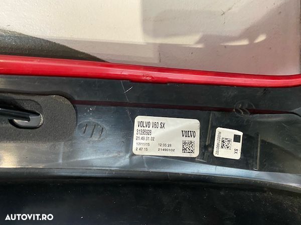 Stop stanga spate Volvo V60 Hybrid 2014+ 31395928 - 6
