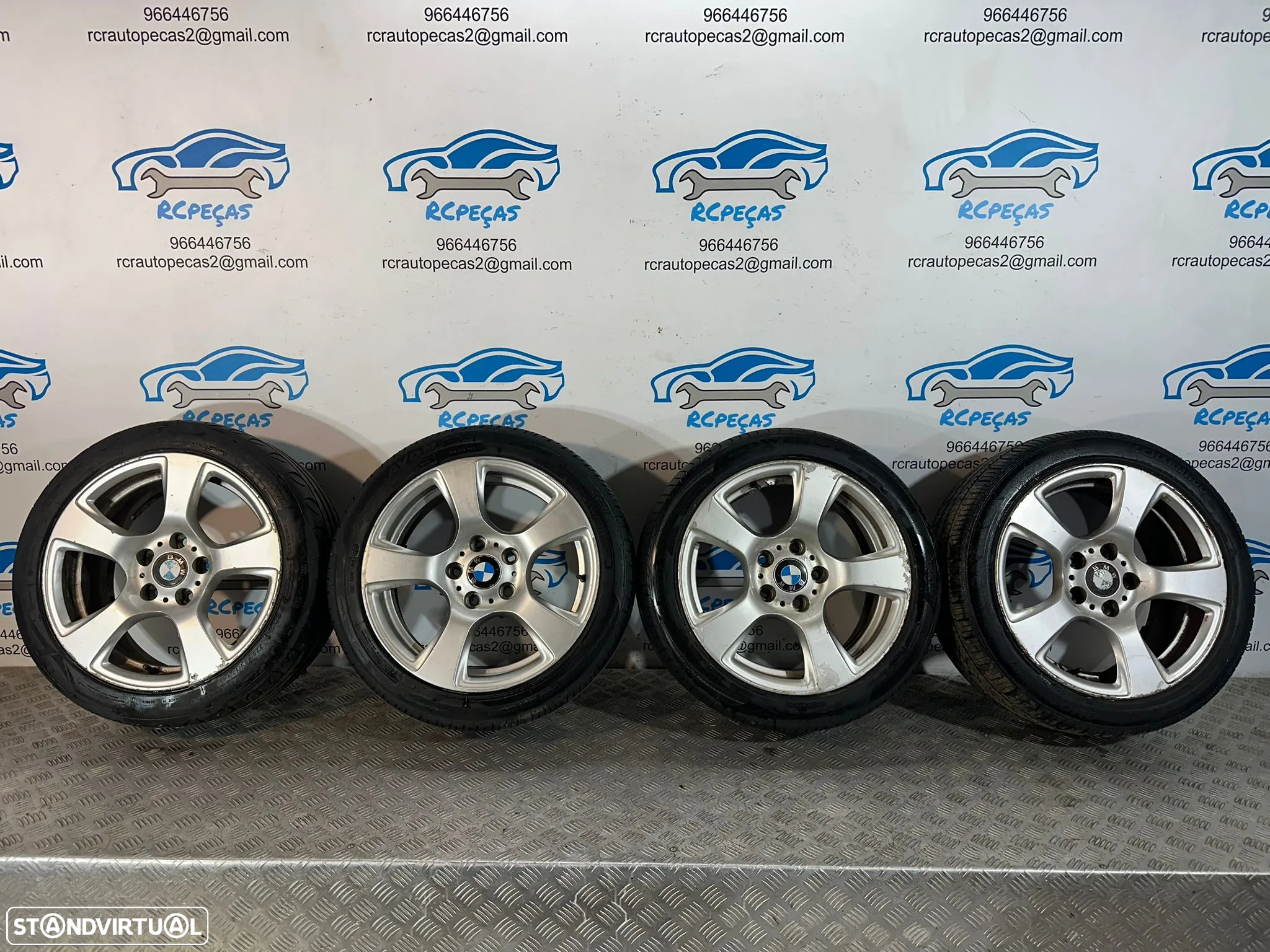 .Conjunto Jantes 17 Originais Style 157 BMW 5x120 8J ET34 6770239 - 3