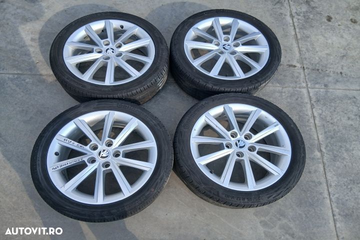 Jante aliaj cu anvelope 17 - set 225/45 R17 5E0601025E 7JX17H2 ET49 2 - 1