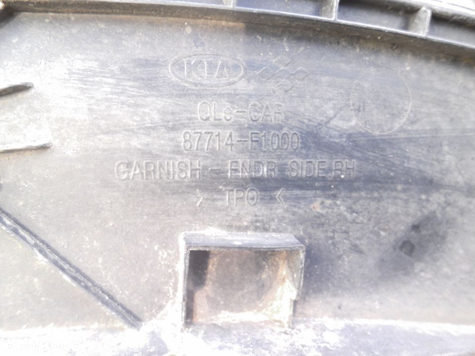 LISTWA BŁOTNIKA PRAWA KIA SPORTAGE IV 87714-F1000 - 3