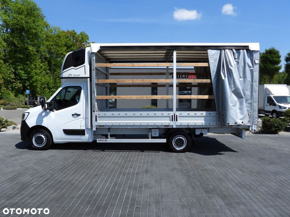 Renault MASTER  PLANDEKA 10 PALET WEBASTO TEMPOMAT LEDY PNEUMATYKA KLIMATYZACJA  165KM - 10