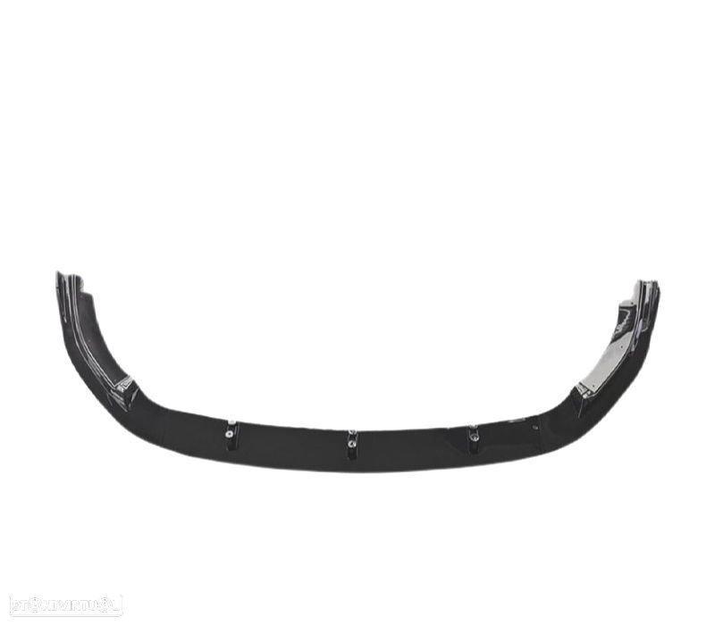 SPOILER LIP VOLKSWAGEN VW GOLF 6 GTI 08-12 PRETO BRILHANTE - 2
