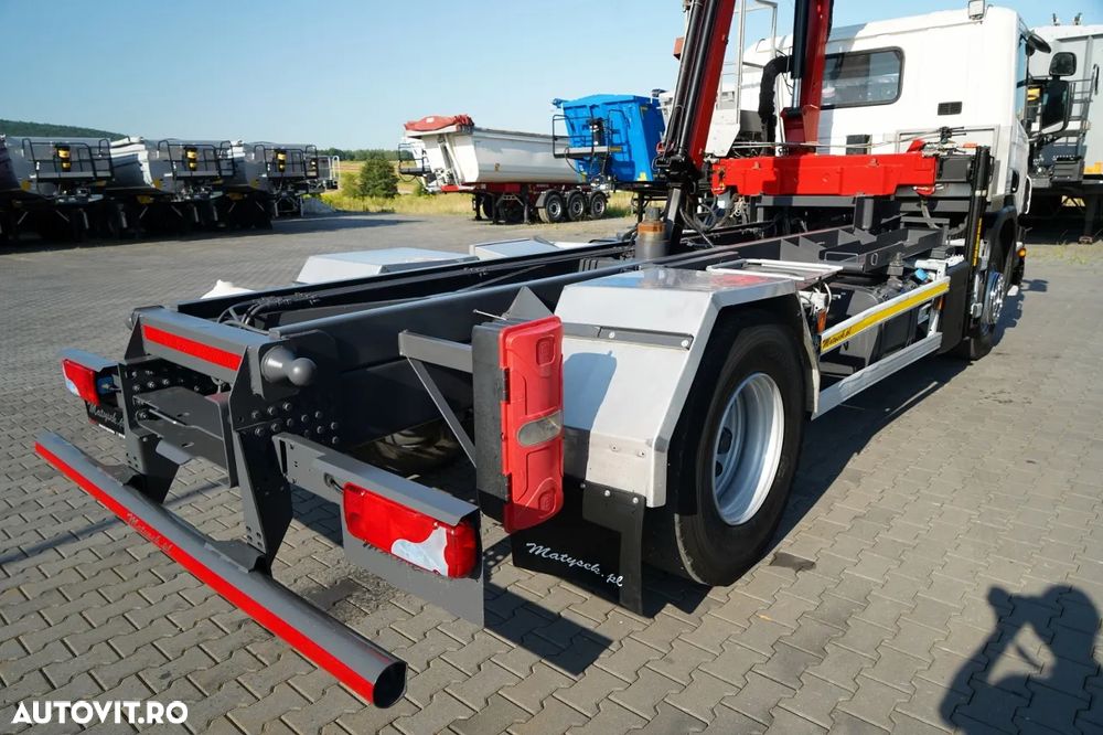 Scania P 280 / CILINDRU BASCULABIL / + HMF 635 HDS / CAPACITATE DE RIDICARE 1.500 KG / EXTENSIE MAXIMĂ 7 M / RADIOCOMANDĂ / EURO 6 - 20