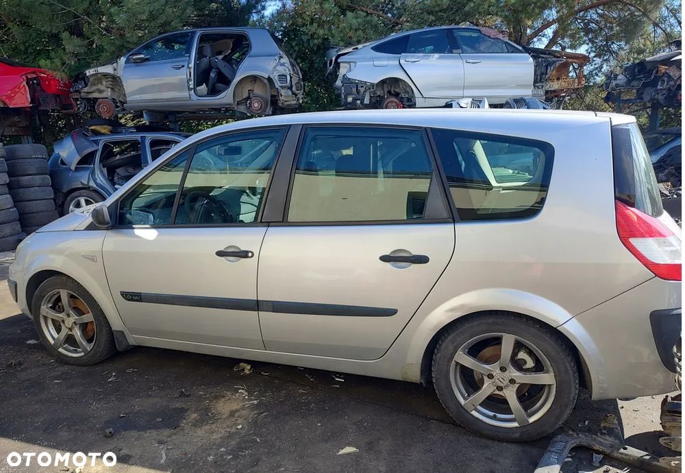 RENAULT GRAND SCENIC II DRZWI LEWE TYŁ TED69 - 1