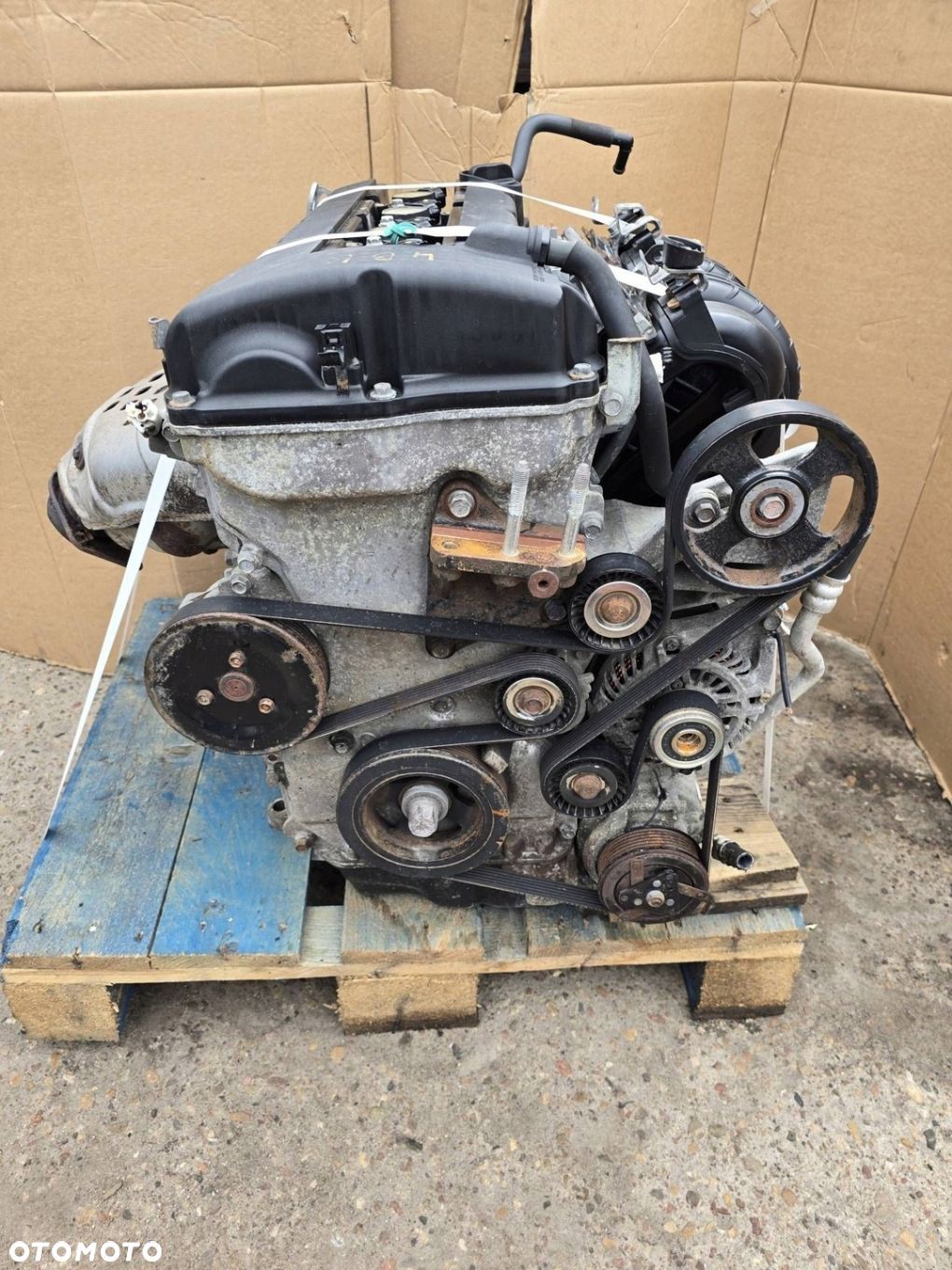 SILNIK KOMPLETNY MITSUBISHI LANCER VIII 1.8 B 4B10 NR MAG 5064A - 1