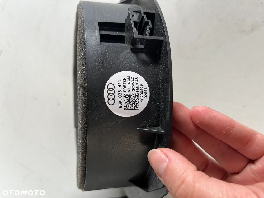 GŁOŚNIK DRZWI PRZÓD LEWY PRAWY PRZEDNI, TYŁ  AUDI A3 S3 8Y Q3 F3 83A 83A035415,83A035411 - 4
