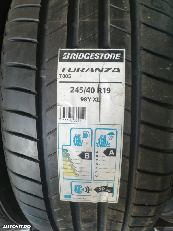 Anvelopa noua 245/40 R19 BRIDGESTONE Turanza T005 98Y XL