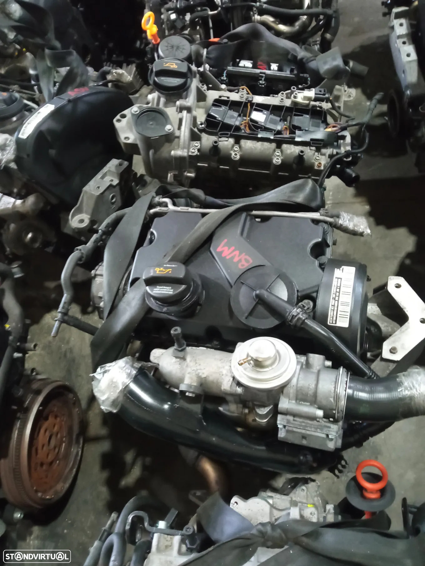 Motor Volkswagen Polo 1.4 Tdi REF: BNM - 4