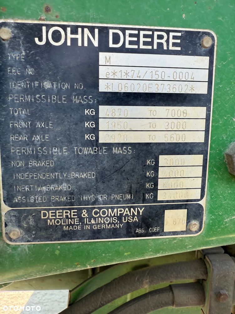 John Deere 6020 SE / TUR+Łyżka / 4x4 - 16