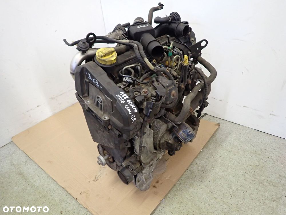 NOTE E11 06-09 1.5 DCI SILNIK MOTOR DIESEL BEZ WTRYSKIWACZY - 6