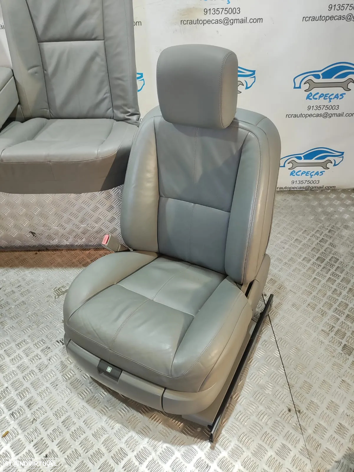 Conjunto Bancos em Pele Elétricos Mercedes Class S W221 - 6