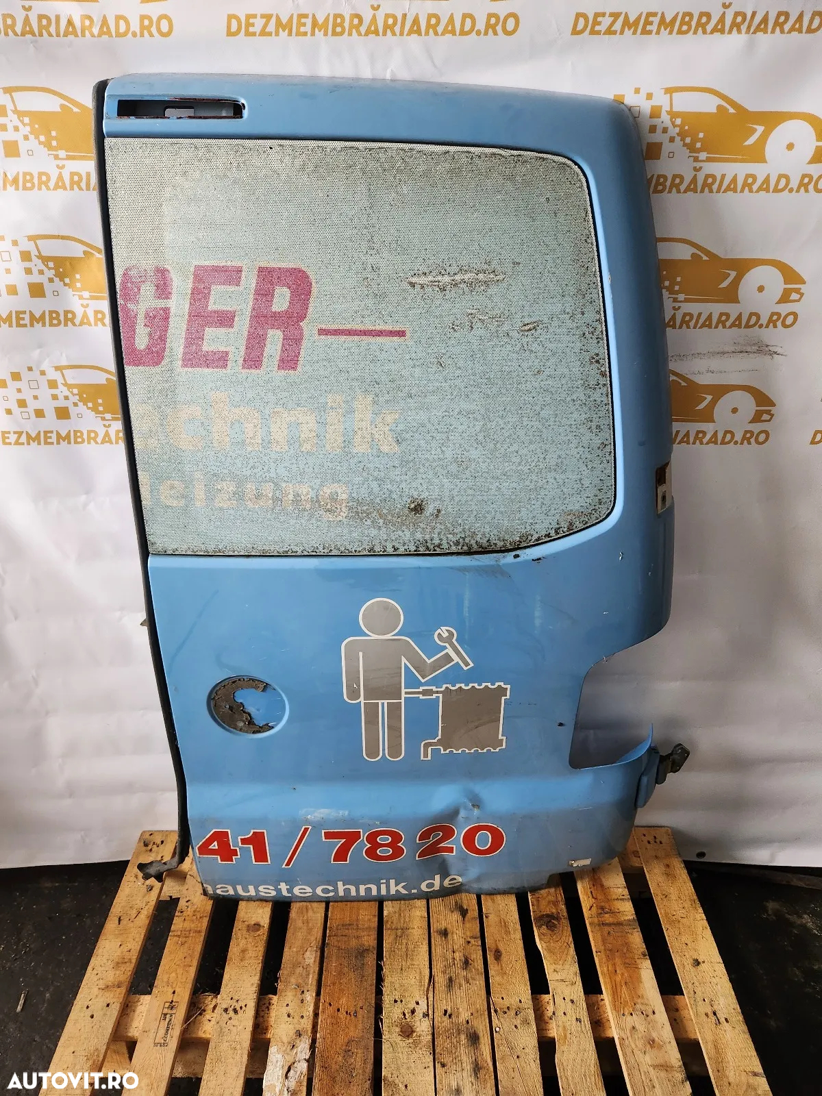 Usa Dreapta Spate Balanta Vw Transporter T5 Model Cu Geam Cu Defect - Dezmembrari Arad - 5