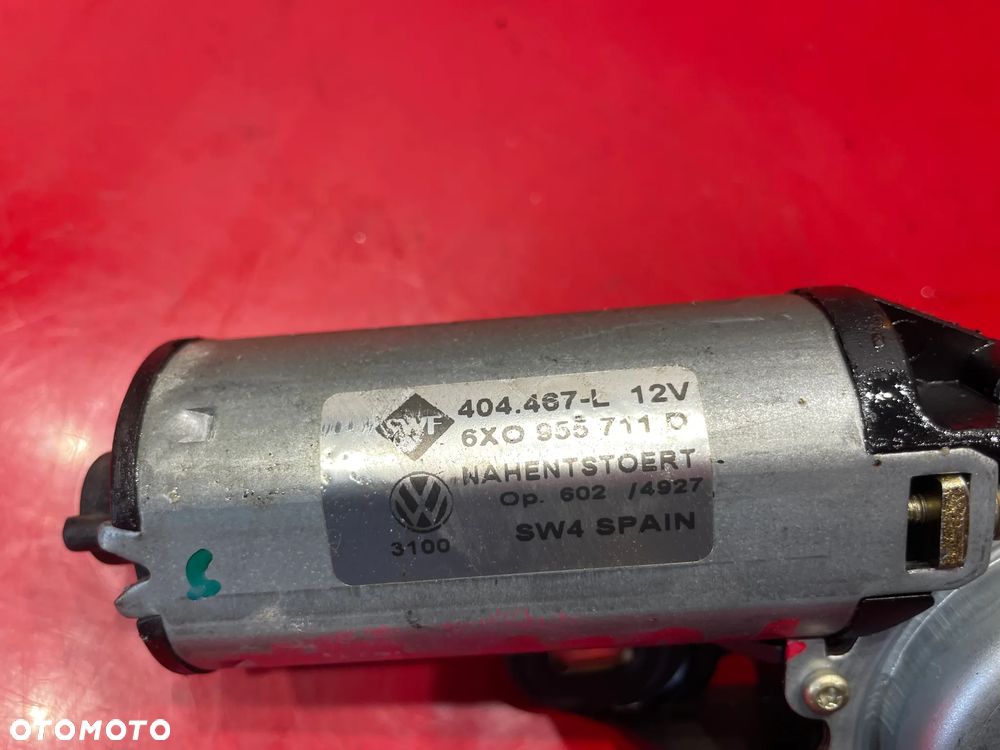 Volkswagen Polo 6N OE 6X0955711D silnik wycieraczek - 3