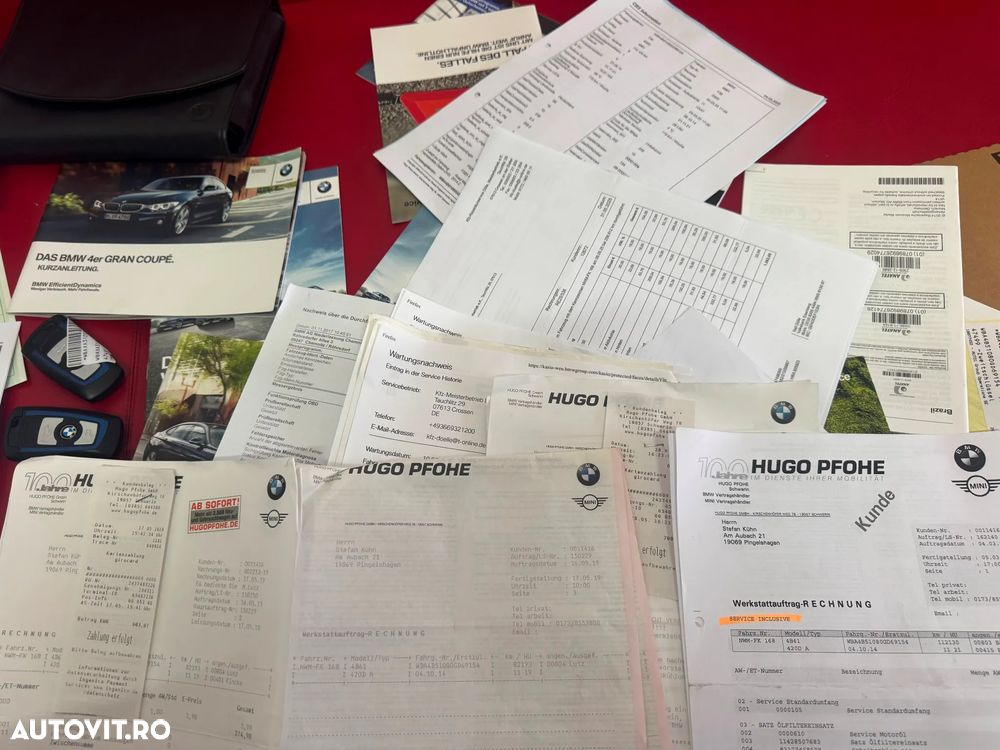 BMW Seria 4 420d Sport-Aut. Sport Line - 38