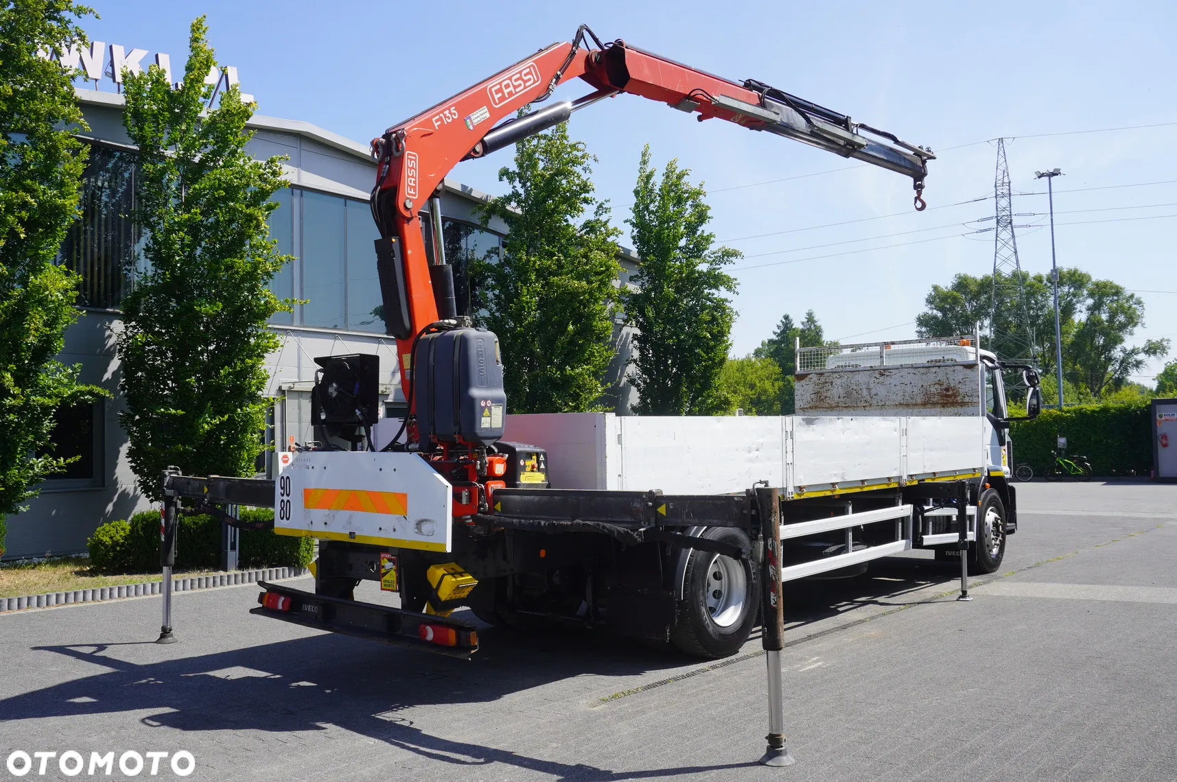 Iveco Eurocargo 190-280L / HDS Fassi F135A / 8 m / udźwig 5580 kg - 4