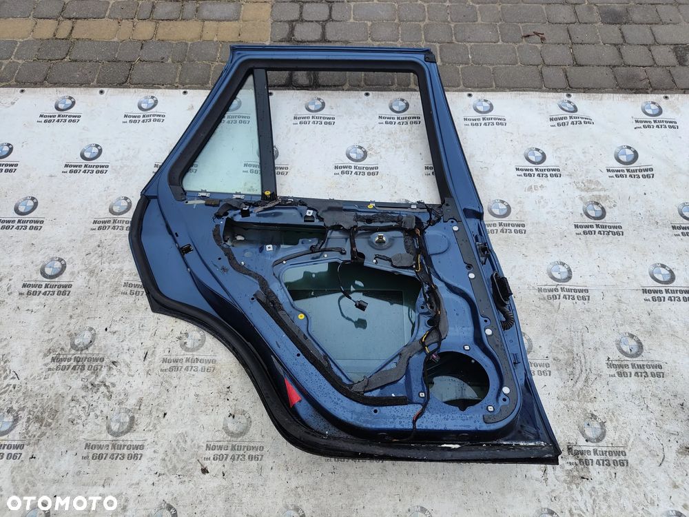 BMW E53 Drzwi tylne tył lewe Topasblau 364 w kolor - 11