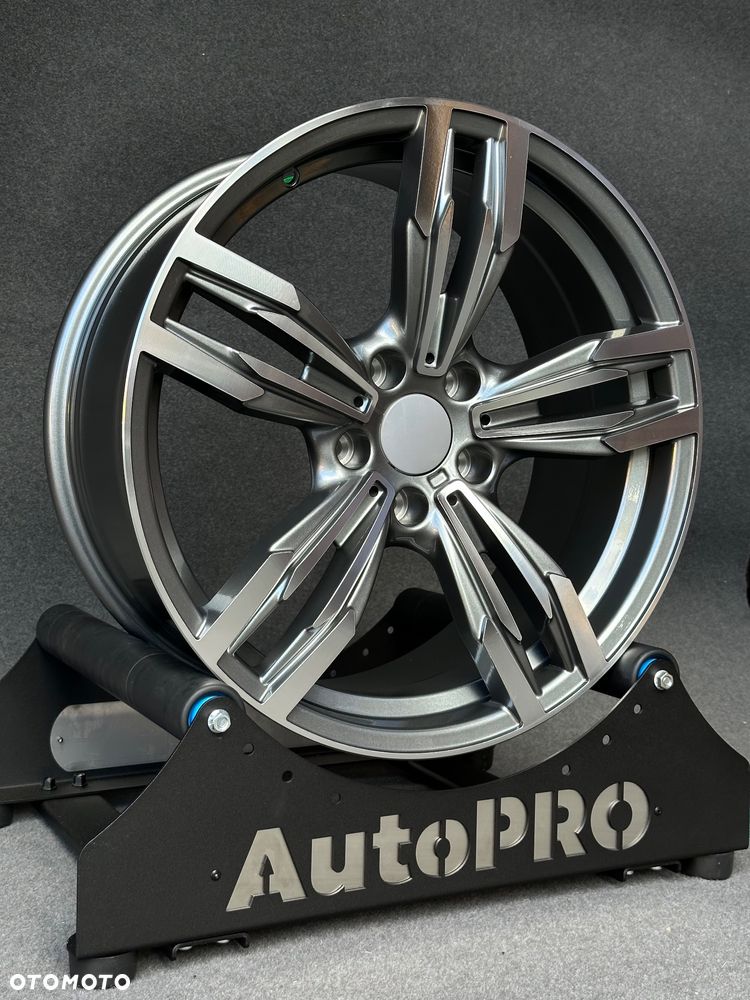 NOWE alufelgi 5x120 19” do BMW grafit w połysku polerowany front - 3