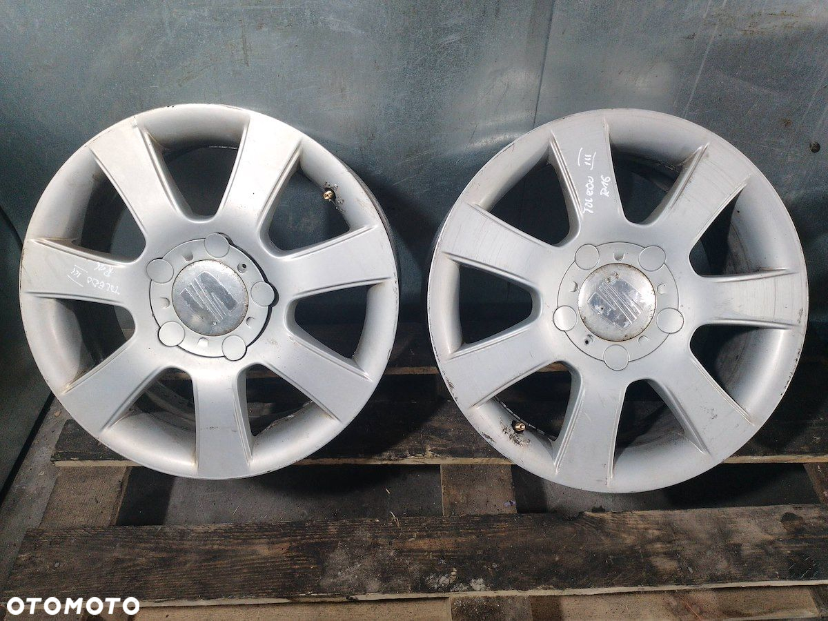 FELGI ALUMINIOWE KOMPLET 16 SEAT TOLEDO III KBA45672 5P0601025B - 7