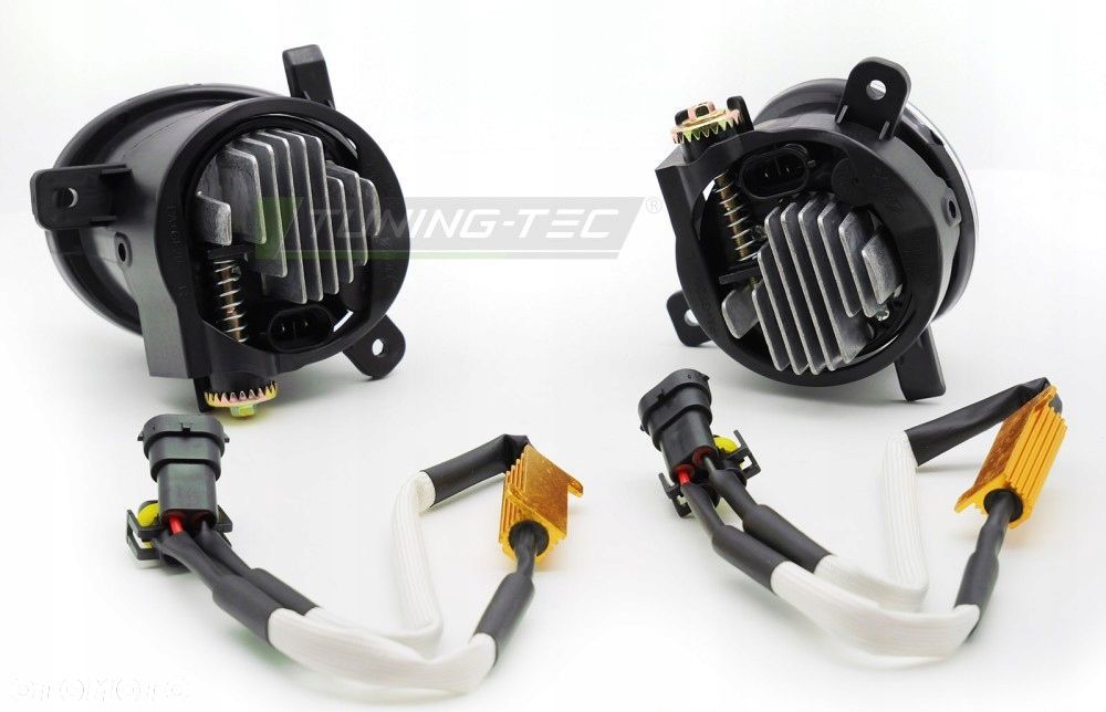 Halogeny Lampy pmg L+R Tuning Full Led Audi Q5 8r A4 b8 A6 c6 Seat Exeo 3r - 2