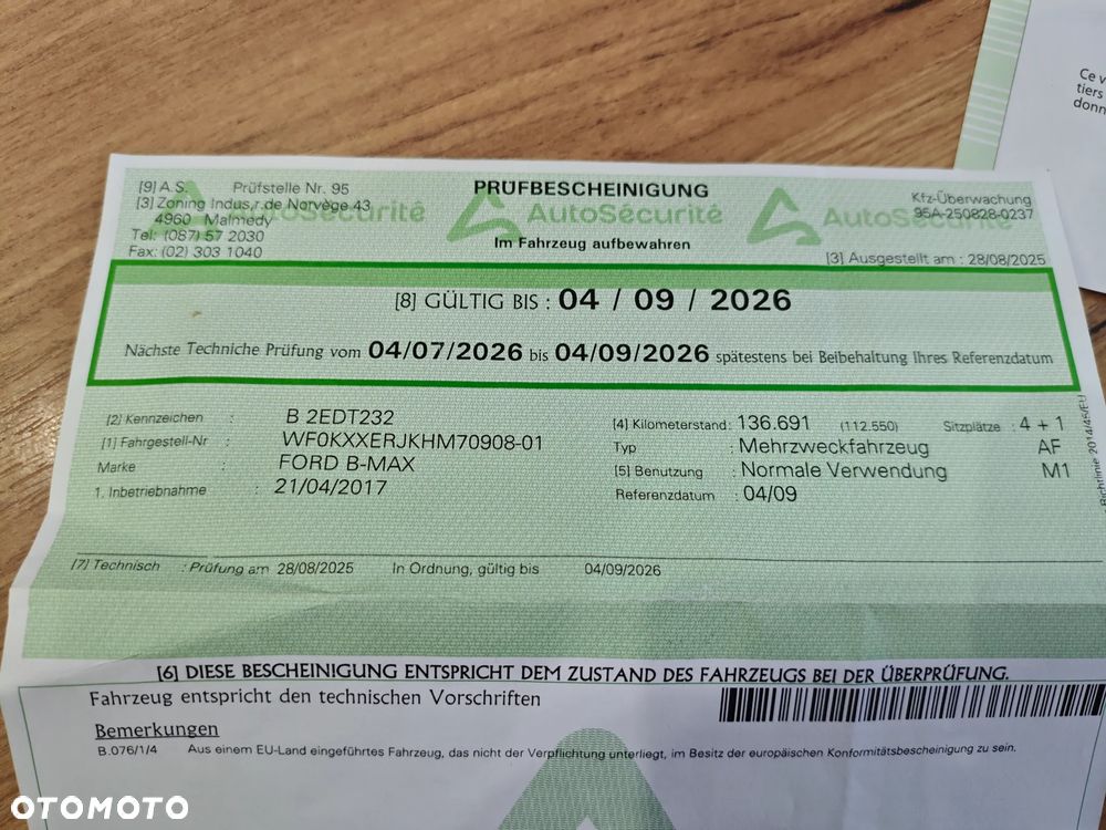 Ford B-MAX 1.0 EcoBoost Titanium ASS - 40