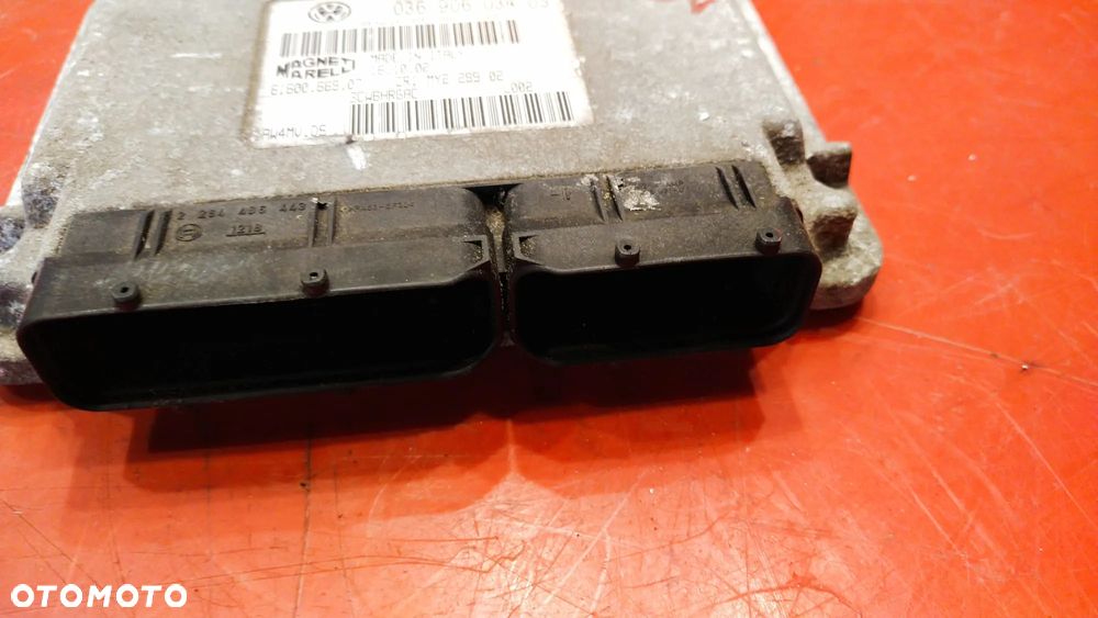 KOMPUTER STEROWNIK SILNIKA 036906034DS VOLKSWAGEN SEAT SKODA AUDI - 3