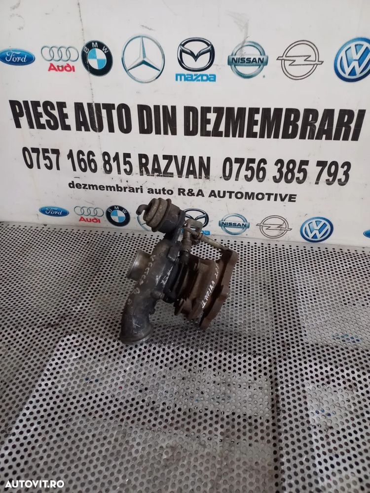 Turbo Turbina Opel Astra G Zafira A Vectra B 2.0 Dti Cod   - Dezmembrari Arad - 5