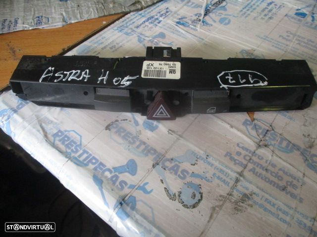 Interruptor 13100105 OPEL ASTRA H 2007 1.9Cdti   5P CINZA ESCURO 4 Piscas - 1