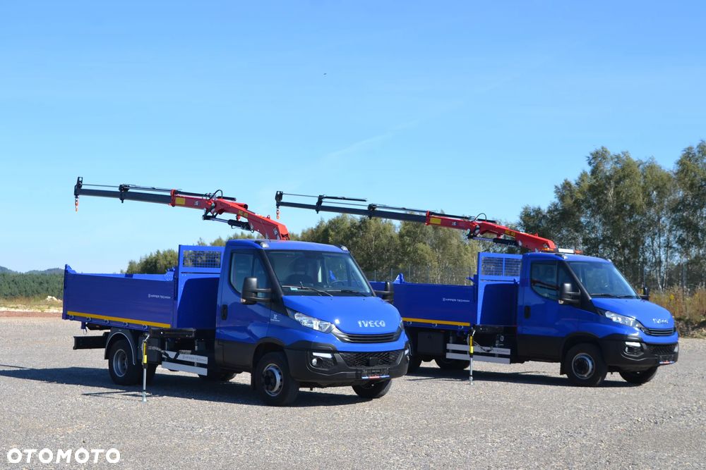 Iveco Daily 72C18 Nowy 3-stronny wywrot Żuraw HC45 HDS Wywrotka Kiper 70C 65C 50C 35C - 17
