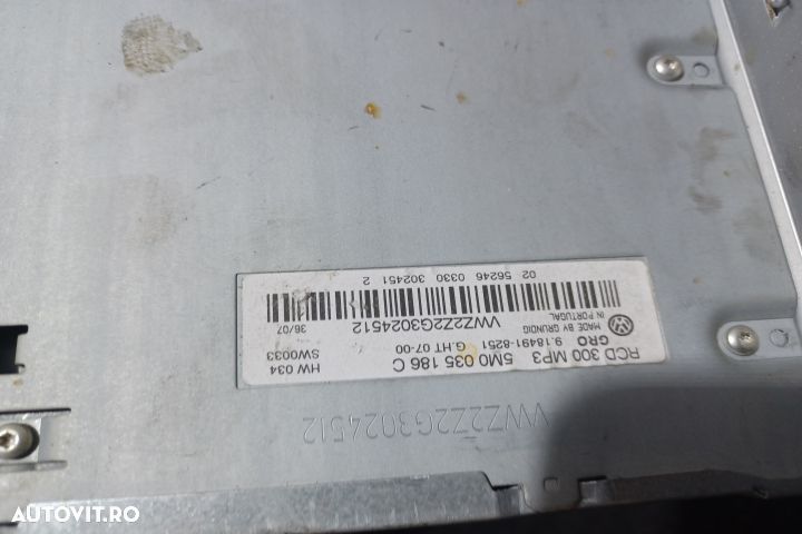 Radio cd 5M0035186C Volkswagen VW Golf 5 [2003 - 2009] Variant wagon - 4