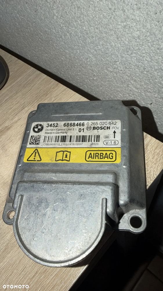 BMW F20 F30 MODUŁ AIRBAG ICM 6868466 - 1