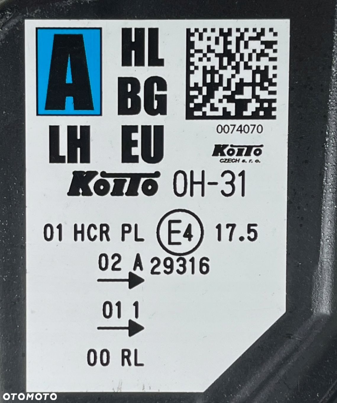 TOYOTA AYGO X 2022 - LAMPA PRZÓD PRZEDNIA LEWA KOITO 0H-31 - 9
