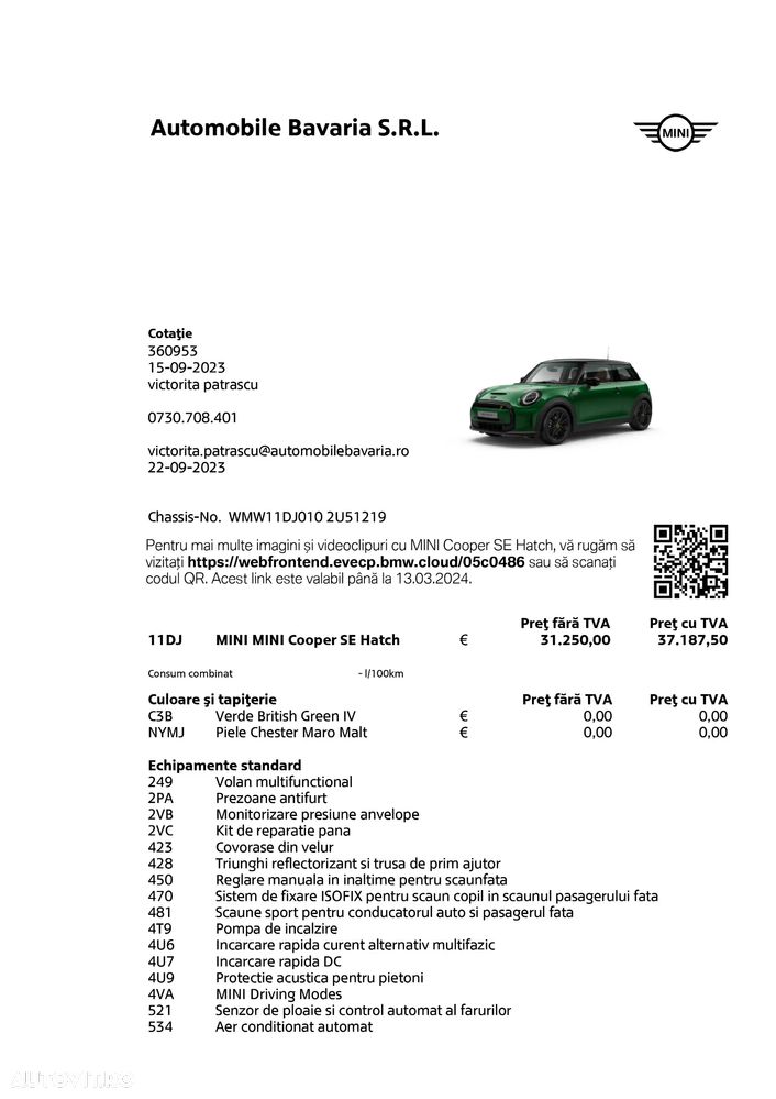 Mini Cooper SE Yours Trim - 17