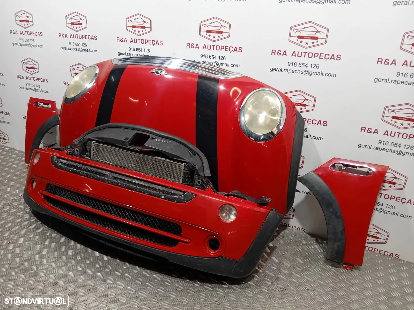 Frente Completa Mini Cooper One R50 R52 R53 Facelift LCi - 4