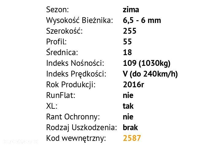 Nokian WR SUV 3 - 255/55 R18 - 3