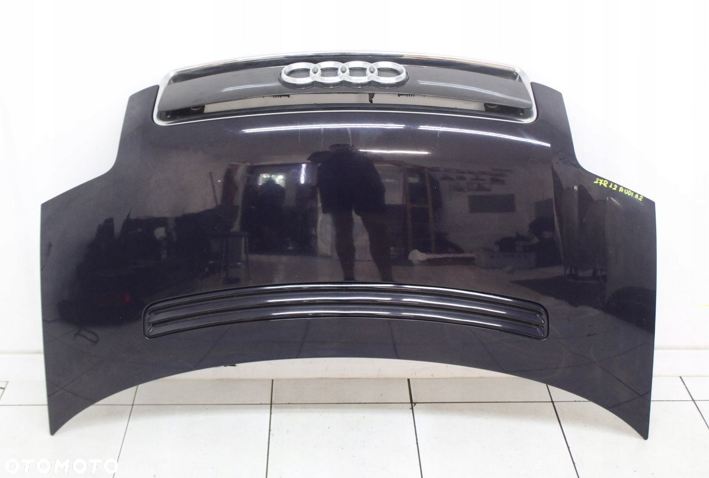 AUDI A2 1999R- MASKA POKRYWA SILNIKA  GRILL LY5K - KOD LAKIERU - 1