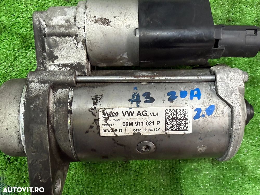 ELECTROMOTOR ( 3 BUC.) AUDI A3 8V SPORTBACK 2.0 DIESEL 2017 2012-2020 / AUDI A1 / A1 SPORTBACK 8X 1.4 BENZINA 2012 2012-2018 COD OEM 02M911021P 02M911024R 02T911024J - 6