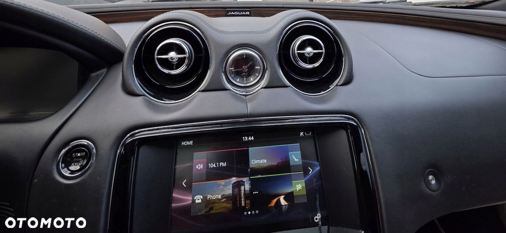 deska rozdzielcza kokpit poduszki airbag pasy skóra JAGUAR XJ L LIFT X351 - 4