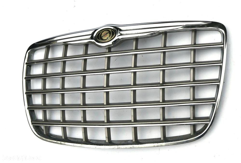 CHRYSLER 300C 2004 - 2010 atrapa GRILL CHROM LOGO 300 C ORYGINAŁ OE - 13
