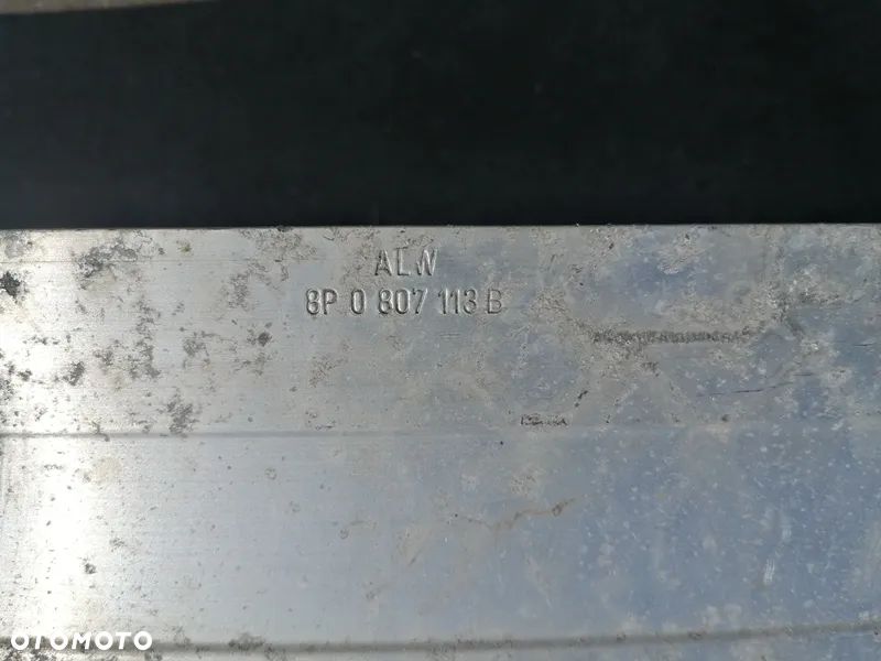 AUDI A3 8P BELKA ZDERZAKA PRZÓD PRZEDNIA 8P0807113B - 2